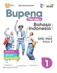 Image of BUPENA BAHASA INDONESIA SMK/MAK KLS.10/KM